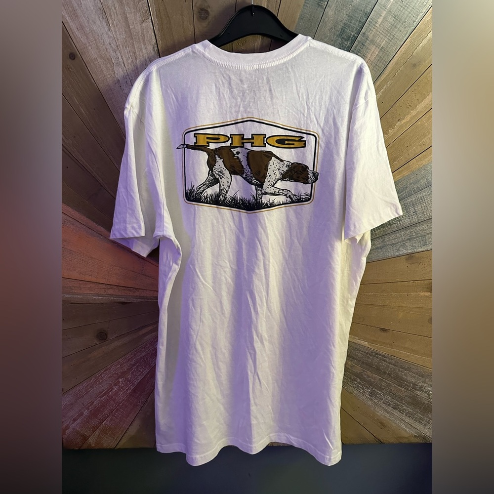 Columbia PHG White Short Sleeve Tee